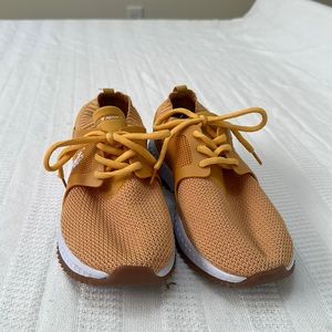 Yellow polo sneakers